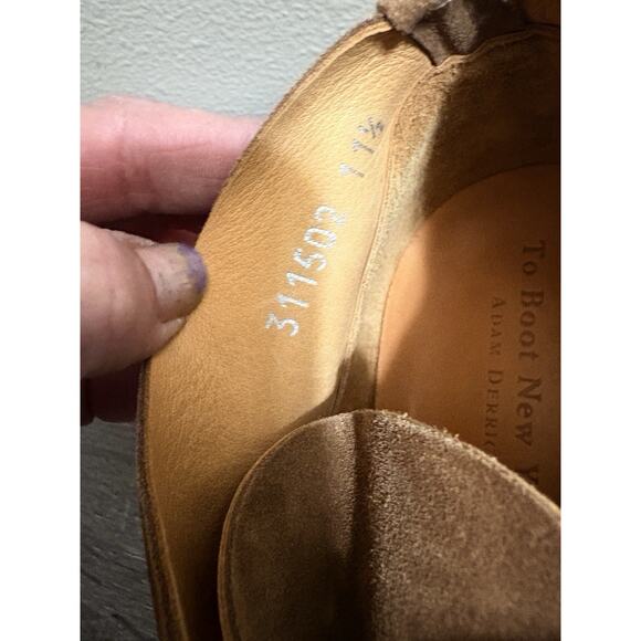 To Boot New York Mens Suede Fashion Sneaker Brown Size 11.5 main image 4